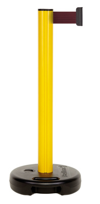 Barrier pole Beltrac Outdoor yellow bordeaux 3,7 m