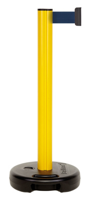 Barrier pole Beltrac Outdoor yellow navy 3,7 m