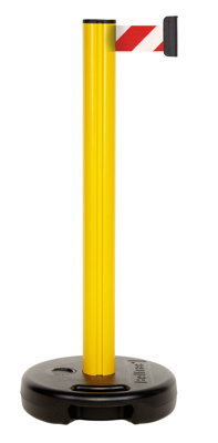 Rajaustolppa Beltrac Outdoor keltainen punainen/valkoinen 3,7 m