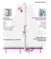 Vertical saw VERDI TWIN 122cm  with dust collector semi-automatic