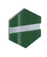 Anodisoitu alumiinikaiverruslevy vihreä 1,5 mm kiiltävä 1000X500 mm
