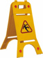 Temka Yellow Safety Sign Caution Wet Floor