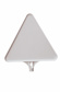 Temka white panel-triangle height 390 mm