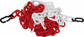 Temka Chain Pollux red-white 3 m