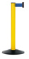 Barrier pole Beltrac Outdoor yellow blue 3,7 m solid rubber base