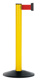 Barrier pole Beltrac Outdoor yellow red 3,7 m solid rubber base